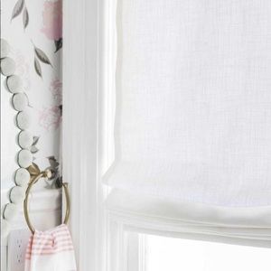 Beautiful Cozy Linen Custom Roman Shade